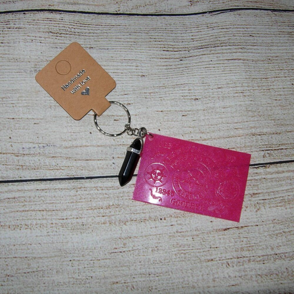 Ouija Board Keychain Or Bag Charm